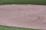 Sand Trap Stock Photo