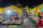 Walking Street Krabi Stock Photo