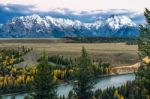 Snake River Overlook Stock Photo