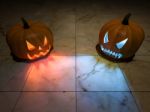 3d Pumpkin Heads Stock Photo