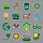 Ecology Icon Stock Photo