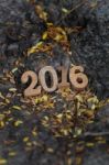 Happy New Year 2016 Stock Photo