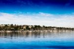 Oslo Yacht Club City Background Stock Photo