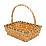 Wicker Basket Stock Photo