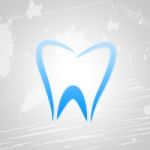 Tooth Icon Means Cavity Dentistry And Care Stock Photo