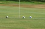 Golf Ball Stock Photo