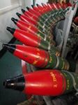 Armoury Full Of Shells On Hms Belfast Stock Photo