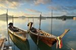 Longtail Boats Stock Photo