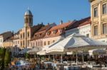 Brasov, Transylvania/romania - September 20 : View Of The Town S Stock Photo