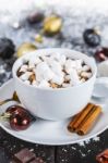 Cup Of Hot Chocolate Stock Photo