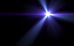 Abstract Digital Lens Flare Light Stock Photo