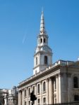 St Martin-in-the-fields Church  Trafalgar Square Stock Photo