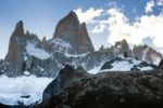 Monte Fitz Roy Stock Photo