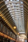 London/uk - March 7 : View Of Leadenhall Market In London On Mar Stock Photo