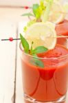 Fresh Tomato Juice Stock Photo