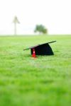 Graduation Hat Stock Photo