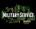 Military Service Indicates Armed Forces And Battle Stock Photo