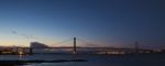 Forth Road Bridge In Edinburgh Stock Photo