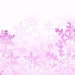 Snowflake Background Stock Photo