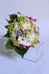 Bridal Flower Bouquet Stock Photo