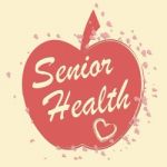 Senior Health Indicates Elderly Wellness And Care Stock Photo