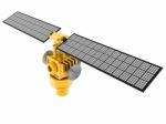 Broadcasting Satellite Stock Photo