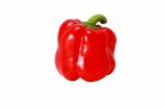 Fresh Red Peppers Stock Photo