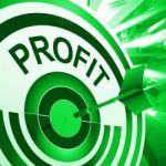 Profit Means Market And Trade Earning Stock Photo