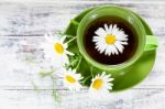 Chamomile Tea Stock Photo