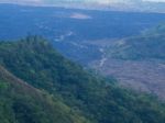 Bali Volcano, Agung Mountain From Kintamani In Bali Stock Photo