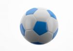 Blue Football Stock Photo