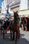 Mijas, Andalucia/spain - July 3 : Horse And Carriage In Mijas An Stock Photo