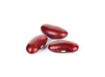 Red Beans Isolated On The White Background Stock Photo