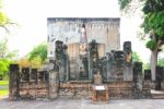 Wat Si Chum In Sukhothai Historical Park, Thailand Stock Photo