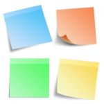 Post-it Stock Photo