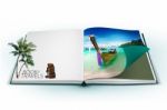 3d Open Book With Thailand Bangkok Travel Concept Stock Photo