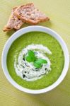 Vegetable Soup Stock Photo