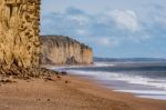 Jurassic Coastline At Lyme Regis Stock Photo