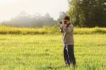 Cameraman Stock Photo