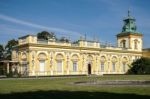 Wilanow Palace In Warsaw Poland Stock Photo