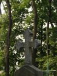 Crosses On Graves Cemetery And Fences   Stock Photo