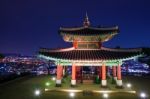 Hwaseong Fortress In Suwon,korea Stock Photo