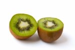 Sliced Kiwi Stock Photo