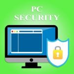 Pc Security Represents Web Site And Communication Stock Photo
