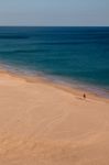 White Sandy Beaches Stock Photo