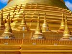 Shwedagon Pagoda, Yangon Myanmar Stock Photo