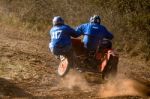 Sidecar Motocross At The Goodwood Revival Stock Photo