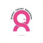 Breast Cancer Awareness Icon Stock Photo