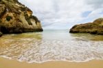 Wonderfull Portuguese Beach Stock Photo