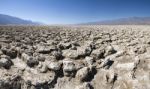 Devils Golf Course In Death Valley Np Stock Photo